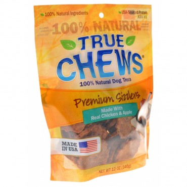 True Chews Premium Sizzlers with Chicken and Apple - 12 oz