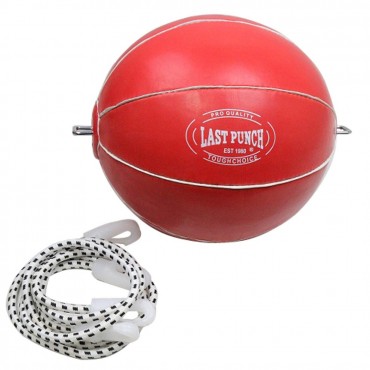 Last Punch Pro Sports Boxing Training Punching All Red Double-End Speed Ball