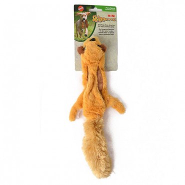 Spot Skinniness Plush Squirrel Dog Toy - 14 in. Long - 2 Pieces