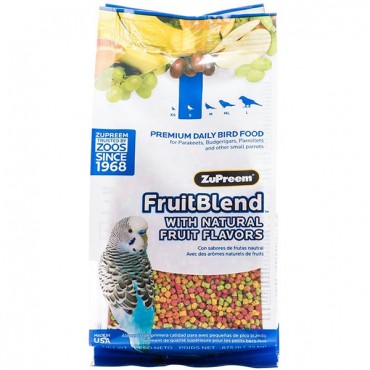 ZuPreem FruitBlend Premium Daily Bird Food - Small Birds - 14 oz - 2 Pieces