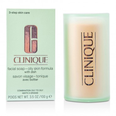 Clinique - Facial Soap  Oily Skin Formula  With Dish 100g/3.5oz
