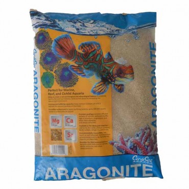 Carib Sea Dry Aragonite Seafloor Special Grade Reef Sand - 15 lbs