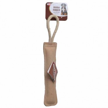 Spot Dura-Fused Leather Retriever Stick Dog Toy - 15 in. Long