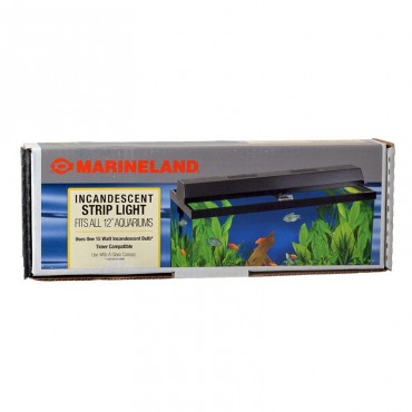 Marin eland Incandescent Perfect-A-Strip Light - Black - 15 Watts - 12 in. Long Bulb - 2.5 Gallons