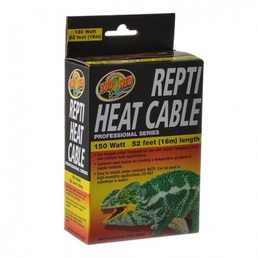 Zoo Med Repti Heat Cable - 150 Watts - 50 in. Long