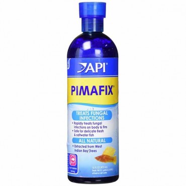API PimaFix Anti fungal Fish Remedy - 16 oz Bottle - Treats 946 Gallons