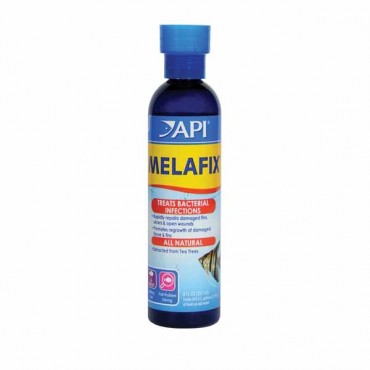 API MelaFix Antibacterial Fish Remedy - 16 oz Bottle - Treats 948 Gallons