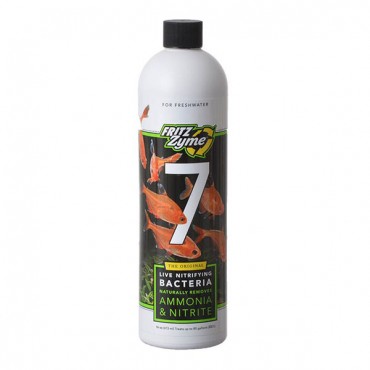 Fritz Zyme 7 - Live Nitrifying Bacteria for Freshwater - 16 oz - Treats 80 Gallons - 2 Pieces