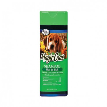 Magic Coat Flea and Tick Shampoo - 16 oz