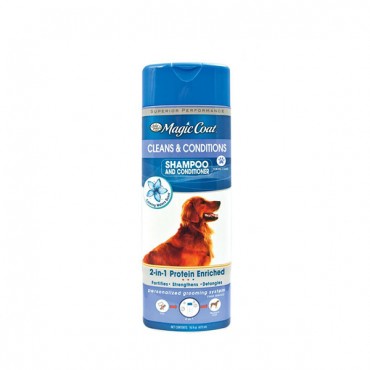 Magic Coat 2 in 1 Shampoo Plus Conditioner - 16 oz - 2 Pieces