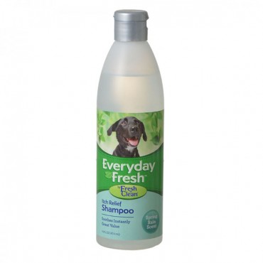 Fresh 'n Clean Everyday Fresh Itch Relief Dog Shampoo - Spring Rain Scent - 16 oz - 2 Pieces