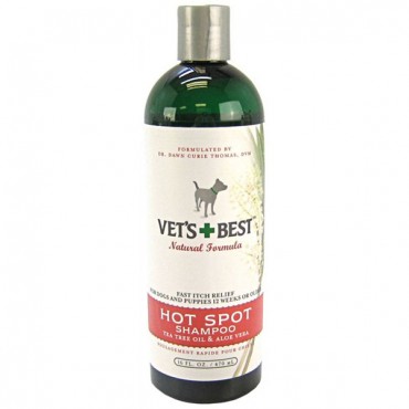 Vets Best Hot Spot Itch Relief Shampoo for Dogs - 16 oz