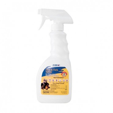 Zodiac Flea and Tick Spray for Dogs, Puppies, Cats and Kittens - 16 oz
