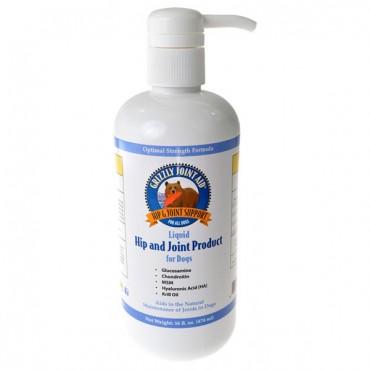 Grizzly Joint Aid Liquid Hip and Joint Product for Dogs - 16 oz