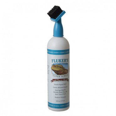 Flukers Super Scrub with Organic Cleaner - 16 oz