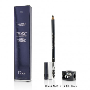 Christian Dior - Sourcils Poudre  093 Black 1.2g/0.04oz
