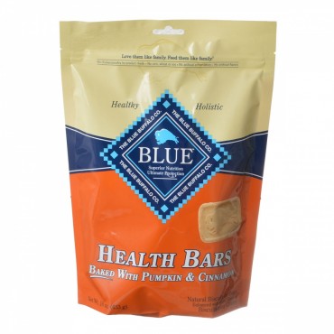 Blue Buffalo Health Bars Dog Biscuits - Baked with Pumpkin and Cinnamon