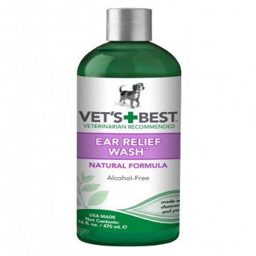 Vets Best Ear Relief Wash for Dogs - 16 oz