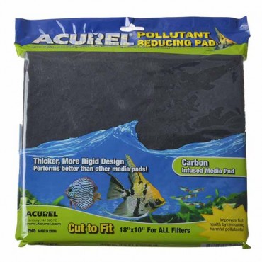 Acurel Pollutant Reducing Pad - Carbon Infused - 18 in. Long x 10 in. Wide - 2 Pieces
