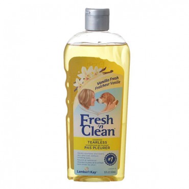 Fresh 'n Clean Tearless Puppy Shampoo - Light Vanilla Scent - 18 oz - 2 Pieces