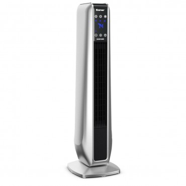 1500W Portable Oscillating Space Heater With Remote Control