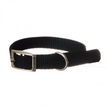 Coastal Pet Single Nylon Collar - Black - 10 Long x 3 8 Wide