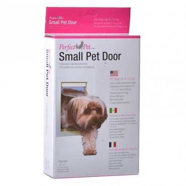 Perfect Pet Plastic Pet Door - Small - 5W x 7H