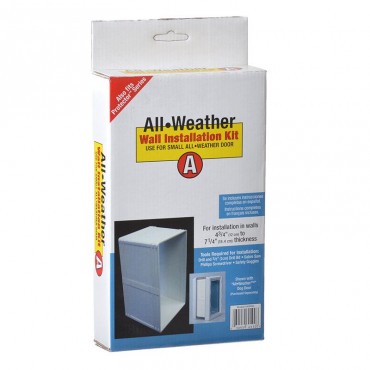Perfect Pet All Weather Wall Installation Kit - Small 5 x 7 Flap Size