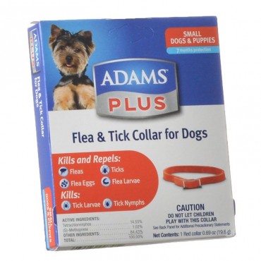 Adams Plus Flea and Tick Collar for Dogs - Small Dogs