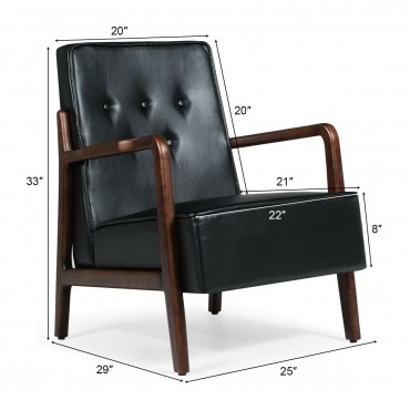 Midcentury Modern Accent Chair Lounge Chair