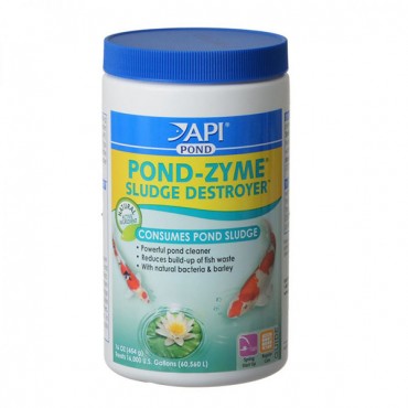 Pond Care Pond Zyme with Barley Heavy Duty Pond Cleaner - 1lb - Treats 16,000 Gallons