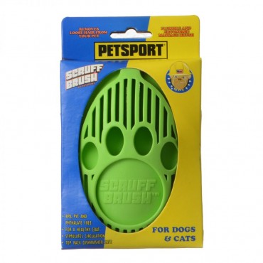 Pet sport Scruff Brush - 1 Pack Assorted Colors