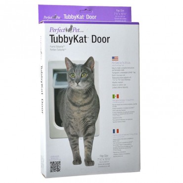 Perfect Pet TubbyKat Door - 1 Size - 8.25L x 13.75H