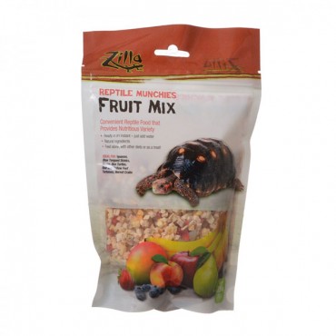 Zilla Reptile Munchies - Fruit Mix - 2.5 oz