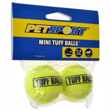 Pet-sport Mini Tuff Balls - 2 Count - 5 Pieces