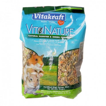 Vitakraft VitaNature Natural Hamster and Gerbil Food - 2 lbs - 2 Pieces
