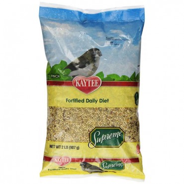 Kaytee Supreme Natural Blend Bird Food - Finch - 2 lbs - 2 Pieces