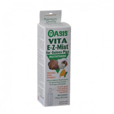 Oasis Vita E-Z-Mist for Guinea Pigs - 2 oz - 250 Sprays