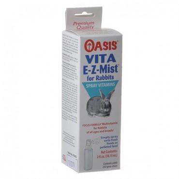 Oasis Vita E-Z-Mist for Rabbits - 2 oz - 250 Sprays