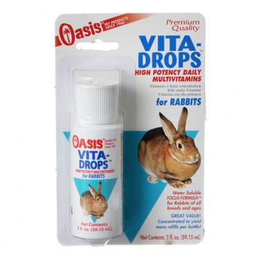 Oasis Rabbit Vita Drops - 2 oz - 2 Pieces