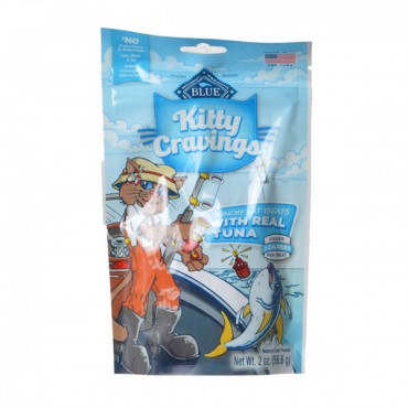 Blue Buffalo Kitty Cravings Crunchy Cat Treats - Real Tuna - 2 oz - 4 Pieces