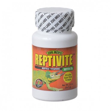 Zoo Med Reptivite Reptile Vitamins with D 3 - 2 oz