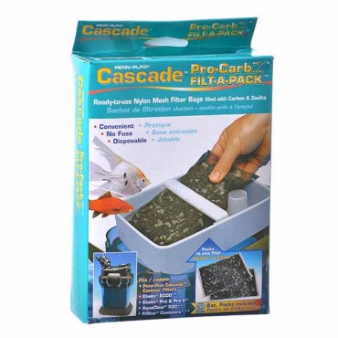 Cascade Canister Filter Pro-Carb Z Filt-A-Pack - 2 Pack - 2 Pieces