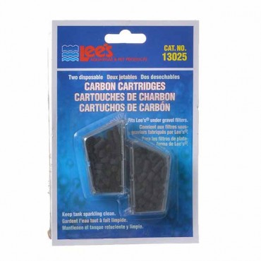 Lees Disposable Carbon Cartridges - 2 Pack - 4 Pieces