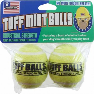 Petsport USA Tuff Mint Balls - 2 Pack - 4 Pieces