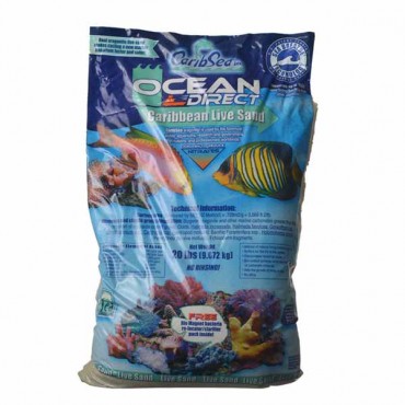 Carib Sea Ocean Direct Original Grade Live Sand - 20 lbs