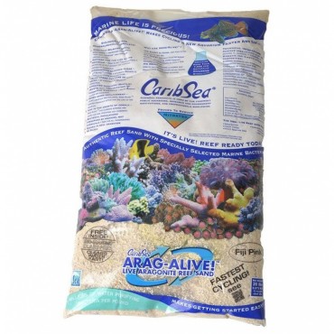 Carib Sea Arag-Alive Live Aragonite Reef Sand - Fiji Pink - 20 lbs