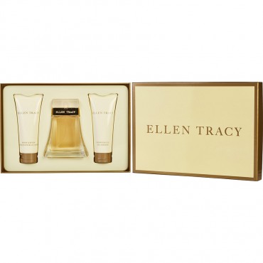 Ellen Tracy - Eau De Parfum Spray 3.4 oz And Body Lotion 3.4 oz And Shower Gel 3.4 oz
