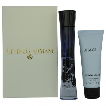 Armani Code - Eau De Parfum Spray 2.5 oz And Body Lotion 2.5 oz