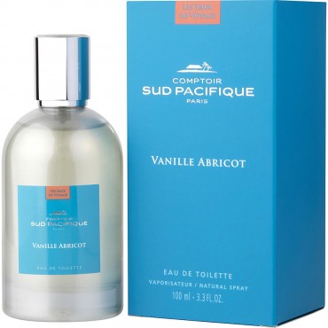 Comptoir Sud Pacifique Vanille Abricot - Eau De Toilette Spray Glass Bottle 3.3 oz